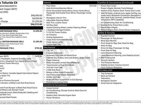 Certified 2022 Kia Telluride EX w/ EX Premium Package image 35