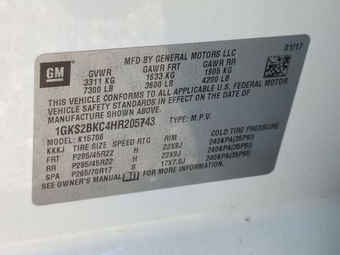 Used 2017 GMC Yukon SLT w/ Premium Edition AWD/4WD image 34