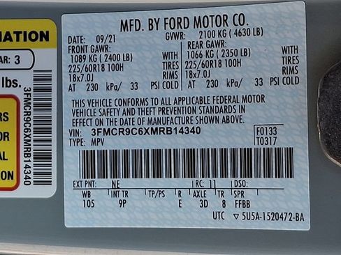 Used 2021 Ford Bronco Sport Outer Banks AWD/4WD image 30