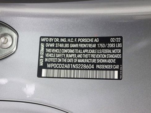 Used 2022 Porsche 718 Boxster RWD image 41