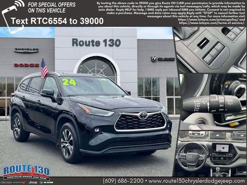 Used 2024 Toyota Highlander XLE image 1