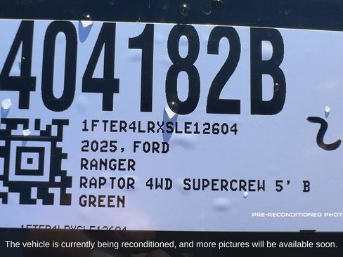 Used 2025 Ford Ranger Raptor AWD/4WD image 19