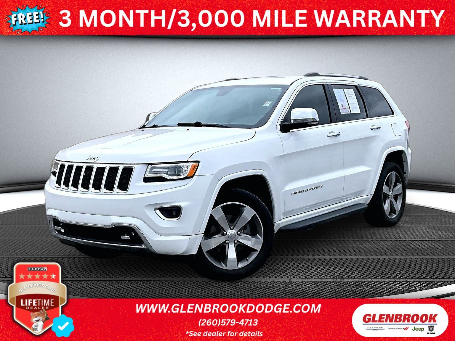 Used 2016 Jeep Grand Cherokee Overland AWD/4WD image 1