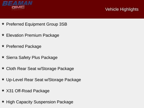 New 2025 GMC Sierra 1500 Elevation w/ Elevation Premium Package image 4