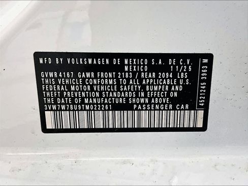 New 2026 Volkswagen Jetta SE image 33