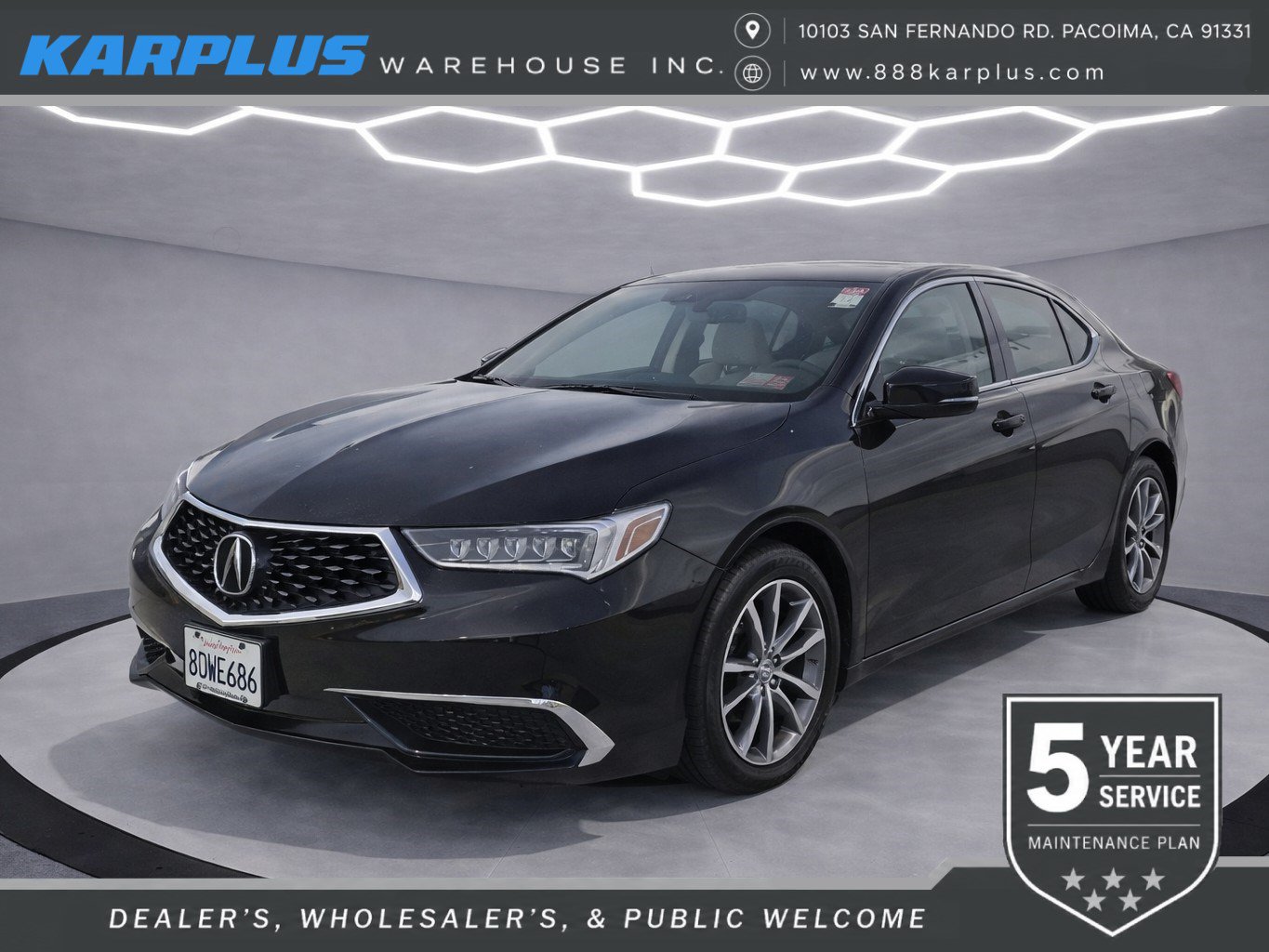 Used 2020 Acura TLX FWD image 1