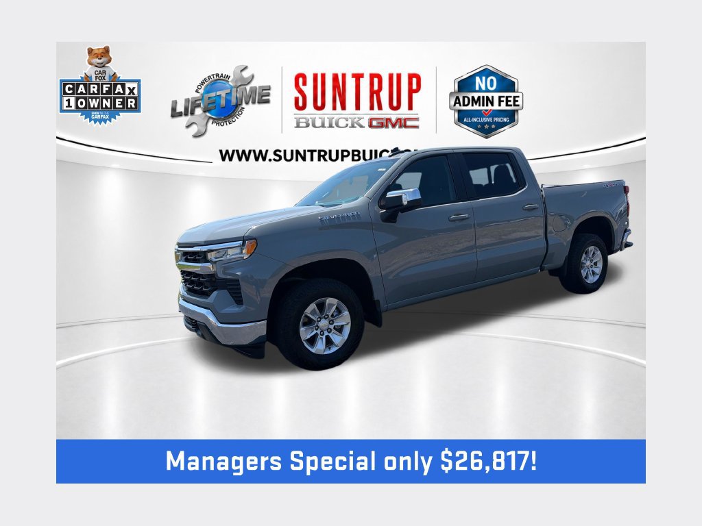 Used 2024 Chevrolet Silverado 1500 LT w/ Safety Package AWD/4WD 360° Tour