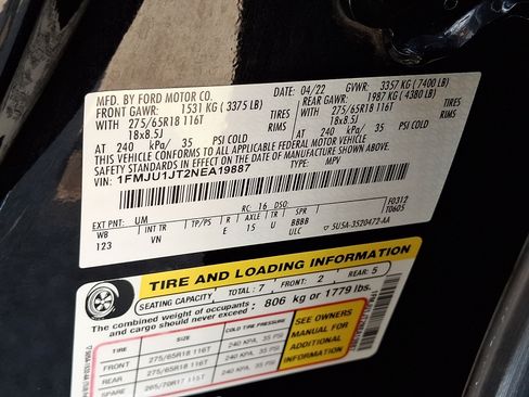 Certified 2022 Ford Expedition XLT AWD/4WD image 37