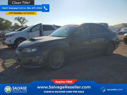 Used 2012 Subaru Impreza WRX Sedan AWD/4WD image 1