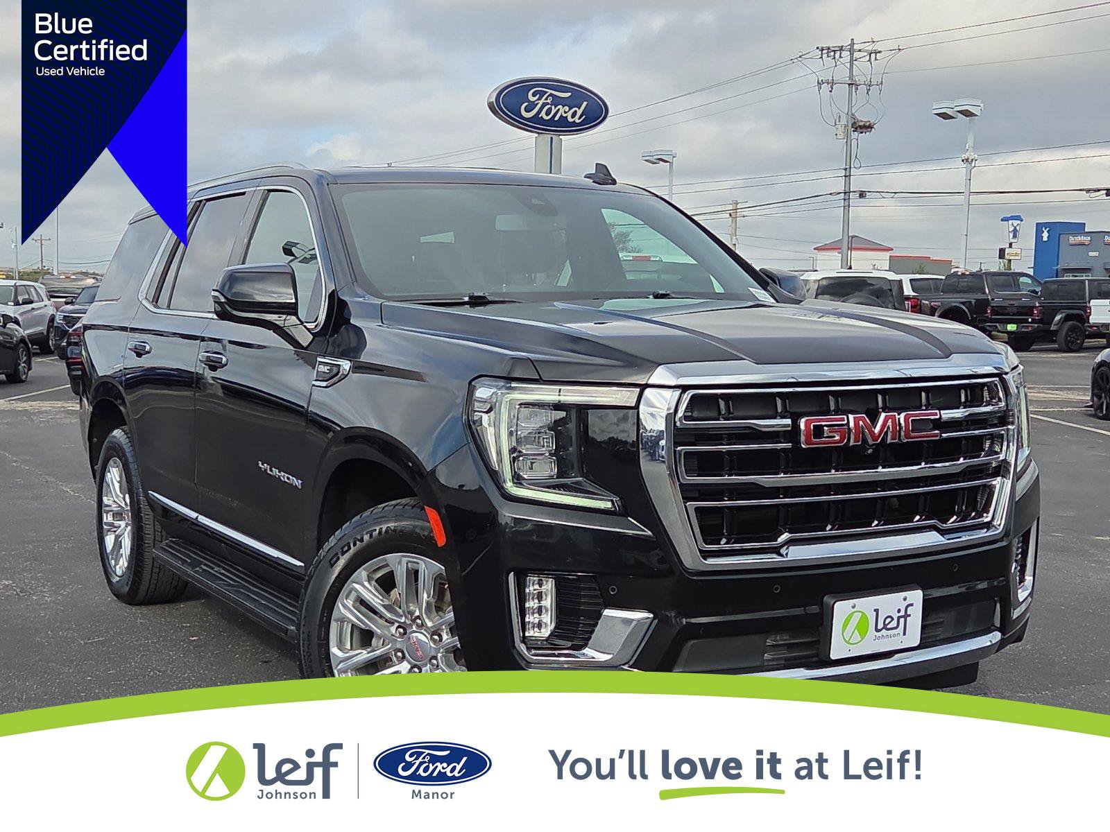 Used 2021 GMC Yukon SLT w/ SLT Premium Package AWD/4WD image 1