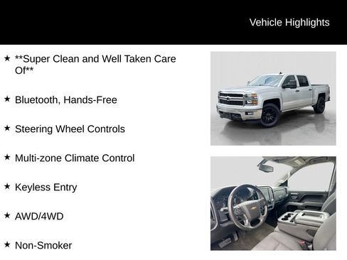 Used 2015 Chevrolet Silverado 1500 LT AWD/4WD image 5