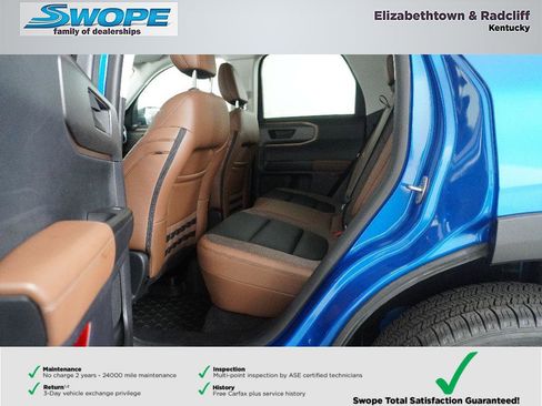 Certified 2025 Ford Bronco Sport Outer Banks AWD/4WD image 11
