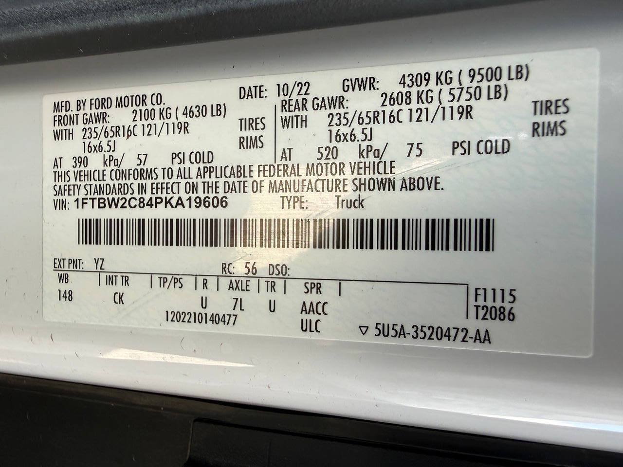 Used 2023 Ford Transit 350 Medium Roof AWD image 39