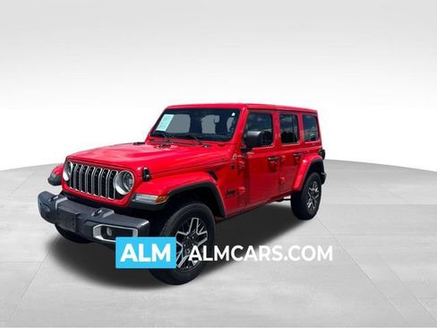 Used 2025 Jeep Wrangler Unlimited Sahara AWD/4WD image 1