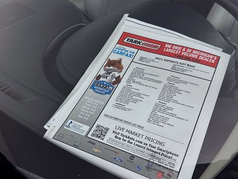 Used 2011 INFINITI G37 Convertible w/ Premium Pkg RWD image 12