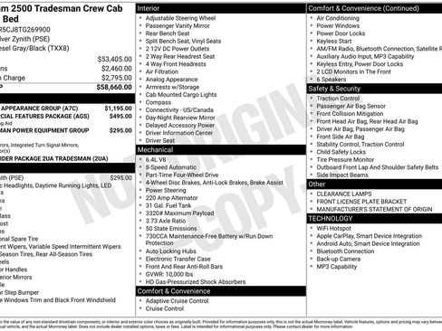 New 2026 RAM 2500 Tradesman w/ Chrome Appearance Group AWD/4WD image 25