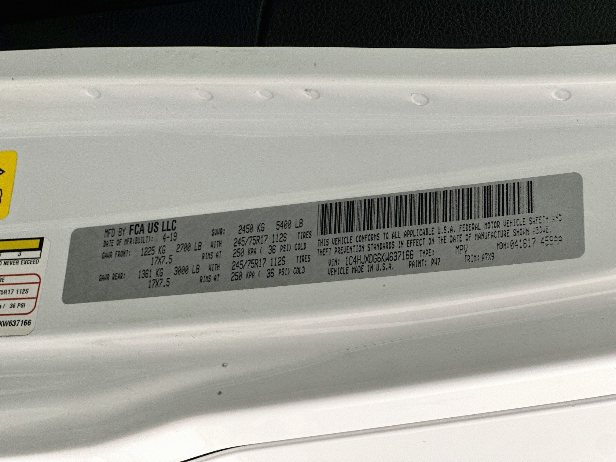 Used 2019 Jeep Wrangler Unlimited Sport S AWD/4WD image 12