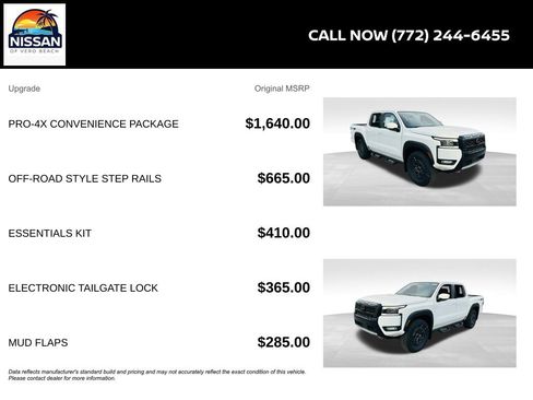 New 2026 Nissan Frontier PRO-4X w/ Pro-4x Convenience Package image 6