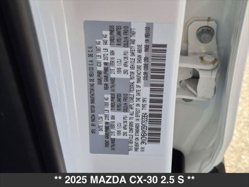 Used 2025 MAZDA CX-30 AWD 2.5 S image 23