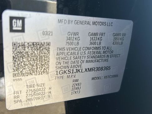 Used 2021 GMC Yukon XL Denali w/ Denali Premium Package RWD image 35