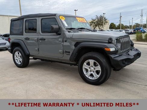 Used 2021 Jeep Wrangler Unlimited Sport S image 2