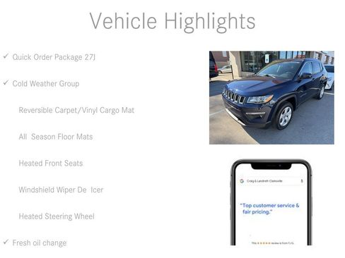 Used 2018 Jeep Compass Latitude w/ Cold Weather Group image 6