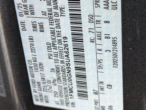 Used 2025 Ford Escape Active image 35