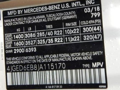 Used 2018 Mercedes-Benz GLE 43 AMG 4MATIC Coupe image 16