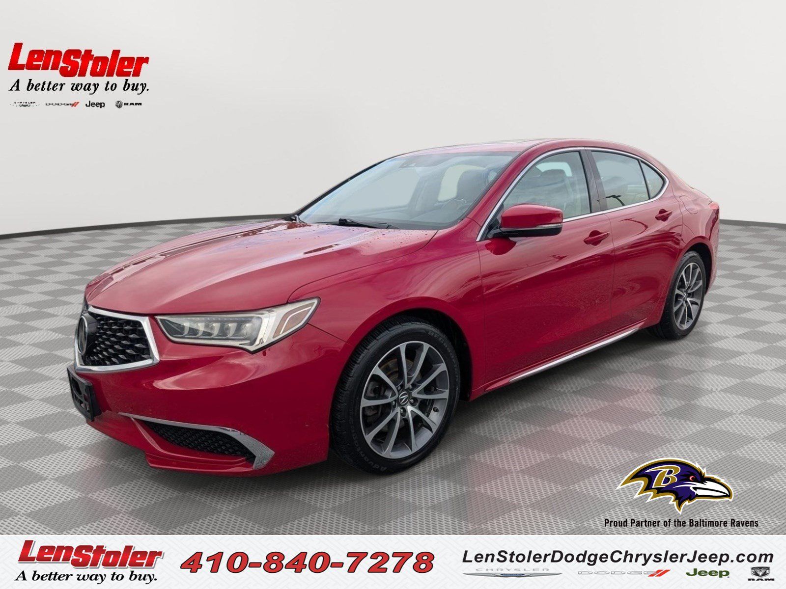 Used 2018 Acura TLX w/ Technology Package AWD/4WD image 1