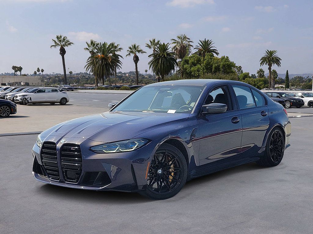 Used 2024 BMW M3 Competition w/ M Carbon Exterior Package AWD/4WD image 1