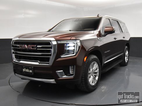 Used 2022 GMC Yukon SLT w/ SLT Premium Package AWD/4WD image 52