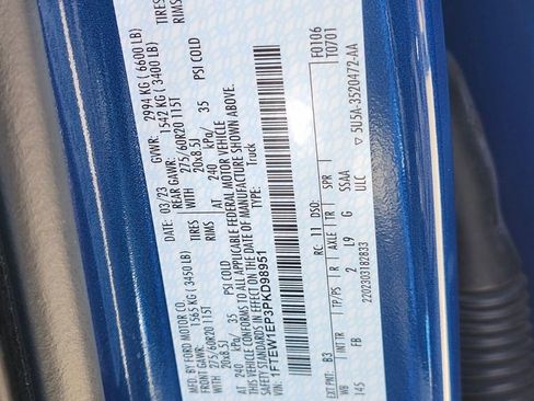 Certified 2023 Ford F150 XLT w/ Equipment Group 302A High image 33