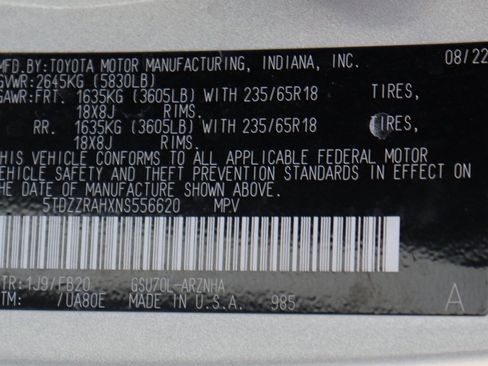 Used 2022 Toyota Highlander LE image 45