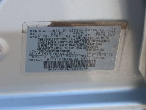 Used 2021 Nissan Versa SV FWD image 34