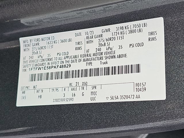 Certified 2023 Ford F150 Lariat AWD/4WD image 38
