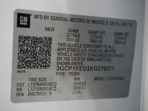 Used 2019 Chevrolet Silverado 1500 LT Trail Boss image 30