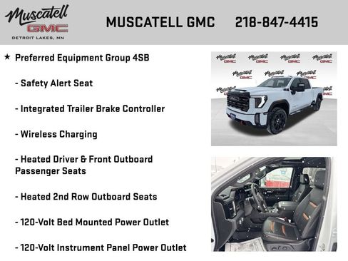Used 2024 GMC Sierra 3500 AT4 w/ Technology Package image 18