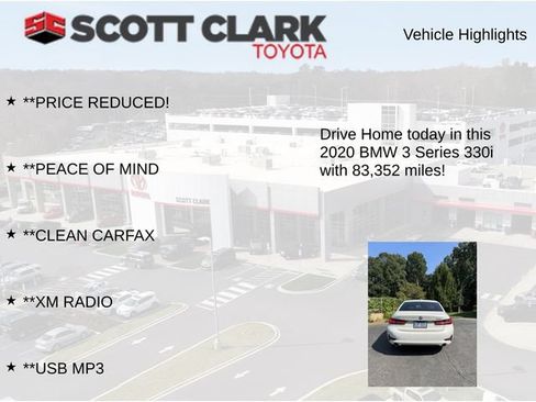 Used 2020 BMW 330i Sedan w/ Premium Package RWD image 8