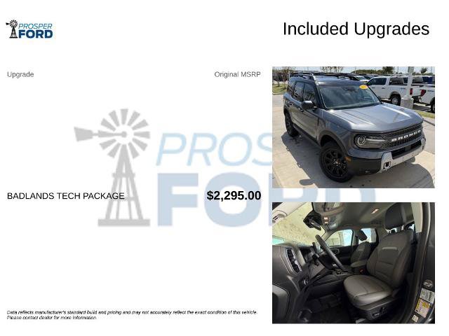 New 2026 Ford Bronco Sport Badlands w/ Badlands Tech Package AWD/4WD image 32