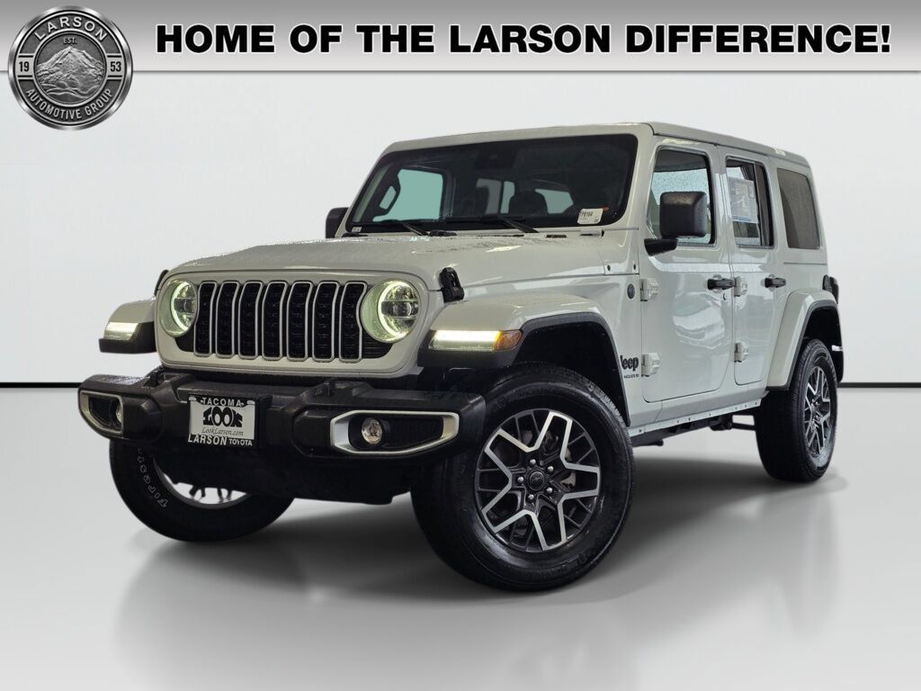 Used 2025 Jeep Wrangler Unlimited Sahara AWD/4WD image 1