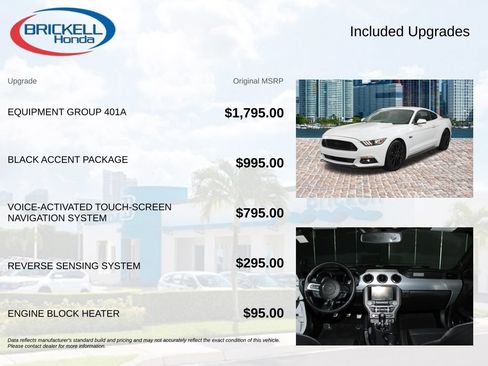 Used 2016 Ford Mustang GT Premium w/ Equipment Group 401A RWD image 12