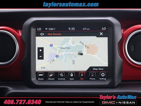 Used 2020 Jeep Gladiator Rubicon w/ Uconnect 4C Nav & Sound Group AWD/4WD image 15