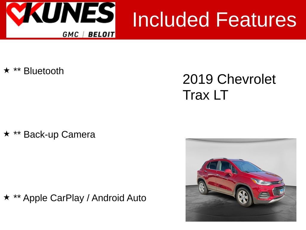 Used 2019 Chevrolet Trax LT w/ LT Convenience Package FWD image 2