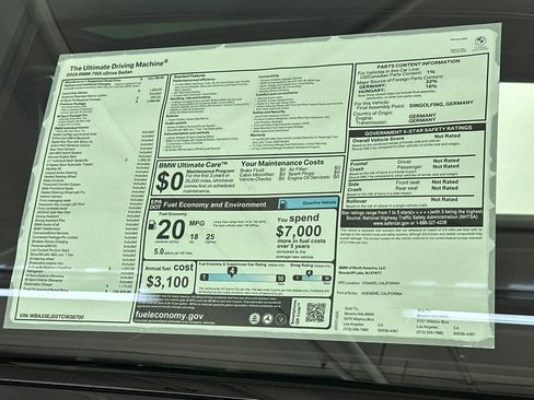 New 2026 BMW 760i xDrive image 29