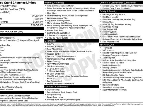 Used 2021 Jeep Grand Cherokee Limited RWD image 38