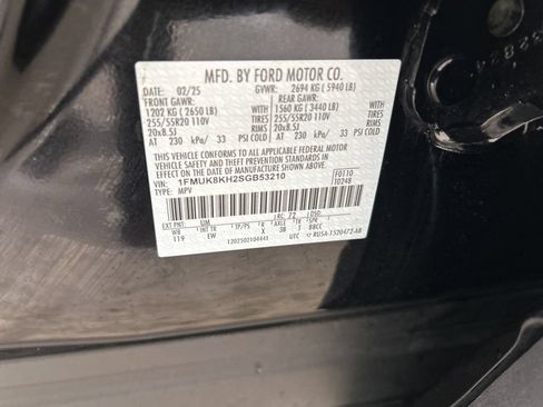 Used 2025 Ford Explorer ST-Line AWD/4WD image 45