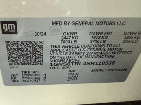 Used 2025 Chevrolet Tahoe High Country w/ Sun And Tow Package image 21