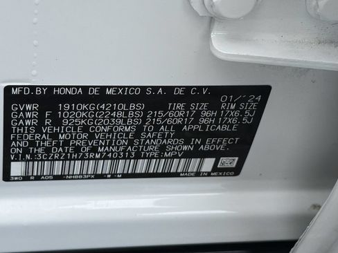 Used 2024 Honda HR-V EX-L image 33