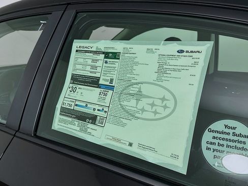 New 2025 Subaru Legacy Premium w/ Popular Package #1A image 12