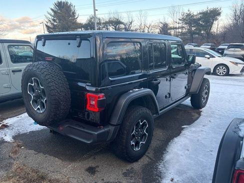 Used 2022 Jeep Wrangler Unlimited Rubicon 4xe w/ Cold Weather Group image 3